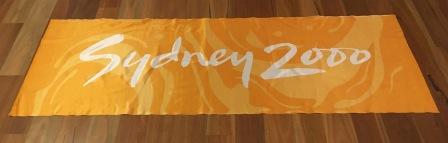 (image for) SYDNEY 2000 OLYMPIC GAMES STREET BANNER - Click Image to Close