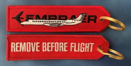 (image for) AIRCRAFT KEY TAG: "Embraer"