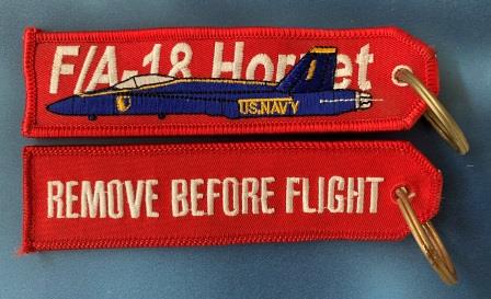 (image for) AIRCRAFT KEY TAG: "F/A-18 Hornet"