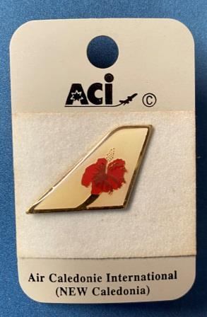 (image for) TAIL LAPEL BADGE: "Air Caledonie International"