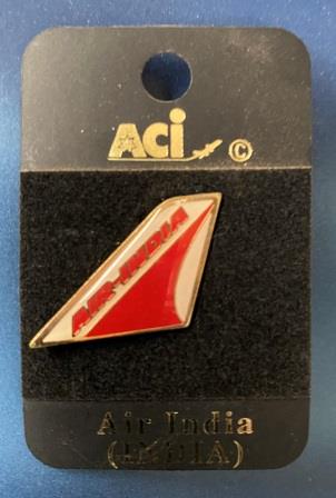 (image for) TAIL LAPEL BADGE: "Air India"