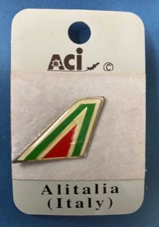 (image for) TAIL LAPEL BADGE: "Alitalia"