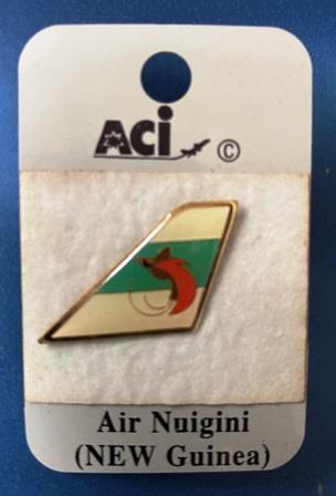 (image for) TAIL LAPEL BADGE: "Air Niugini"