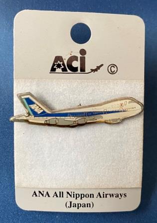 (image for) PLANE LAPEL BADGE: "ANA All Nippon Airways"