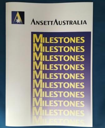 (image for) BOOKLET: "MILESTONES" - Click Image to Close