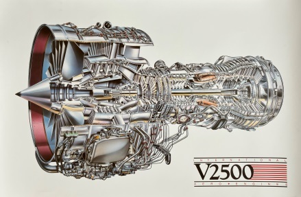 (image for) POSTER: "International V2500 Aero Engine"