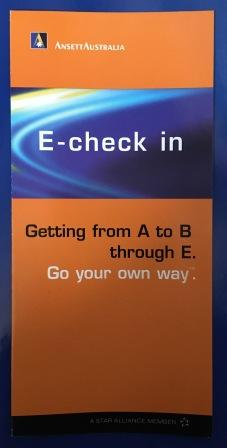 (image for) E-check in BROCHURE: "Getting from Ato B through E."