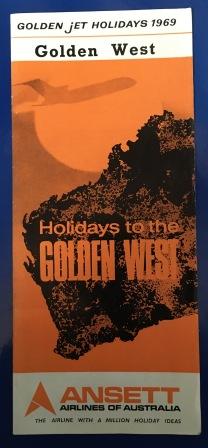 Golden Jet Holidays 1969 - Golden West