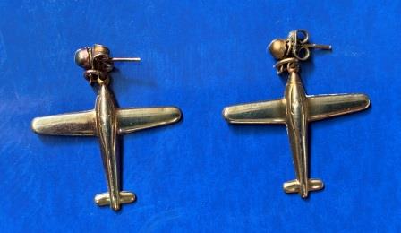 (image for) AIRCRAFT EARINGS: "Vintage"