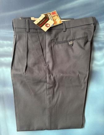 (image for) WORKWEAR UNIFORM TROUSERS: "Navy - Size 92S"