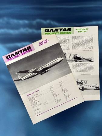 (image for) BROCHURES: "Qantas Project Series"