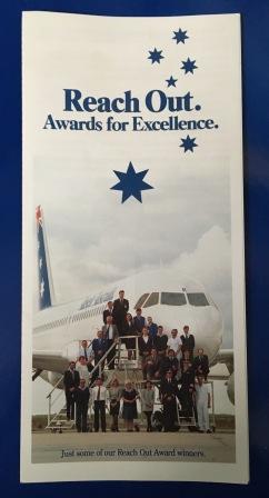 (image for) Ansett Australia. "Reach Out" NOMINATION FORM