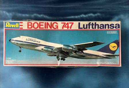 (image for) VINTAGE PLASTIC MODEL KIT:"Boeing 747"