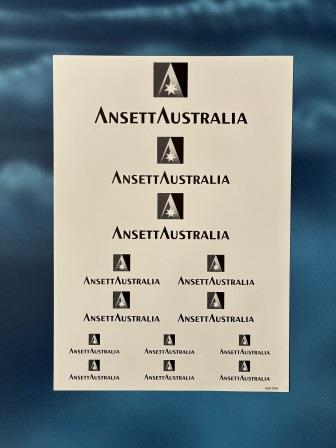 (image for) ANSETT AUSTRALIA "Stacked Logo"