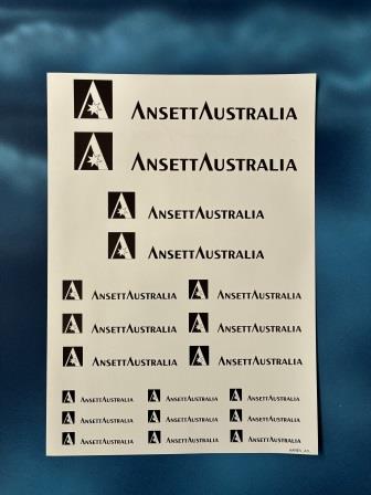 (image for) ANSETT AUSTRALIA "Horizontal Logo"