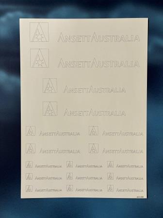 (image for) ANSETT AUSTRALIA "Horizontal Logo"