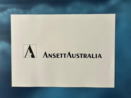(image for) ANSETT AUSTRALIA "Horizontal Logo"