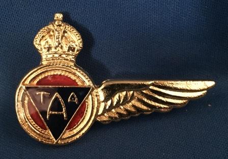 (image for) FLIGHT ENGINEER WINGS: "T.A.A. - Old Style"