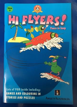 (image for) "HI FLYERS" IN-FLIGHT KIDS PACK (Blue Issue) - Click Image to Close