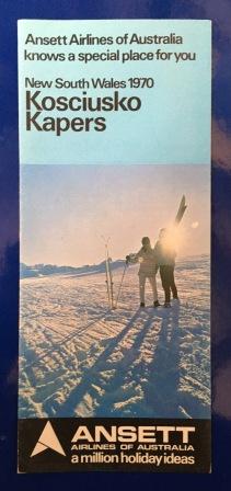 AAOA "a million holiday ideas" - Kosciusko Kapers 1970