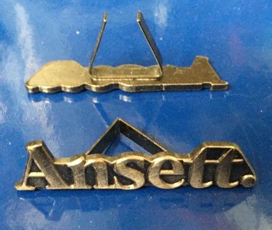 (image for) Ansett. CLOTHING / HAT BADGE - Click Image to Close