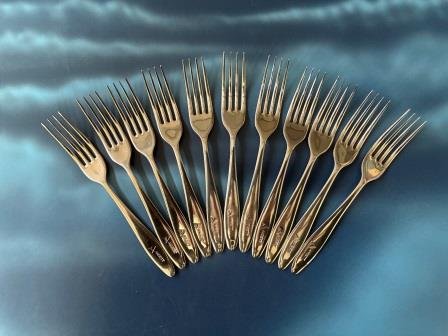Ansett Airlines Of Australia: "First Class Forks x 11" (image for) Ansett Airlines Of Australia: "First Class Forks x 11"