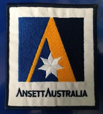 (image for) EMBROIDERED CLOTH BADGE - 72mm x 80mm - Click Image to Close