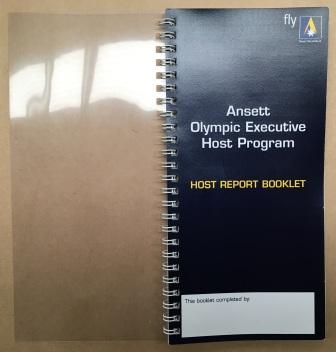 (image for) Ansett Olympic Executive Host Program Report Booklet - Click Image to Close