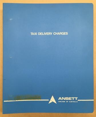 MANUAL: "Taxi Delivery Charges" (image for) MANUAL: "Taxi Delivery Charges"