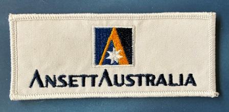 EMBROIDERED CLOTH BADGE - 100mm x 40mm (image for) EMBROIDERED CLOTH BADGE - 100mm x 40mm