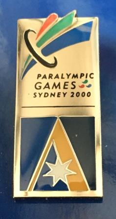 (image for) LAPEL BADGE: "Paralympic Games" - Click Image to Close