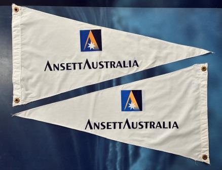 (image for) PENNANT FLAG (Double sided)