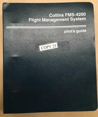(image for) MANUAL: "Collins FMS-4200 Flight Management System"