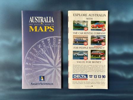(image for) AUSTRALIA MAPS - BROCHURE GUIDE for the TOURIST