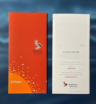 (image for) E-Ticket BROCHURE / TICKET WALLET