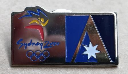 (image for) LAPEL BADGE: "Ansett Logo" - Click Image to Close