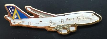 (image for) LAPEL BADGE: "B747-400" - Click Image to Close