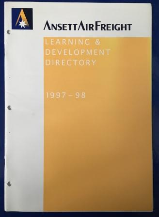 AAF: "Learning & Development Directory 1997-98" (image for) AAF: "Learning & Development Directory 1997-98"