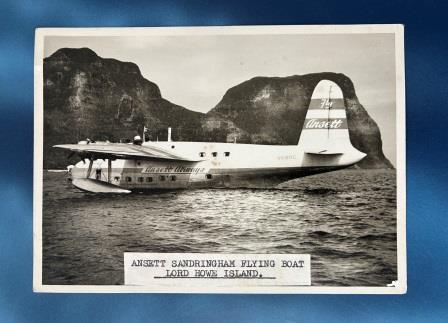 (image for) PHOTO: "Ansett Airways - Sandringham Flying Boat"