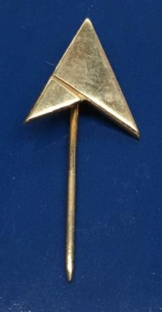 (image for) STICK PIN: "Silver Delta Logo" - Click Image to Close