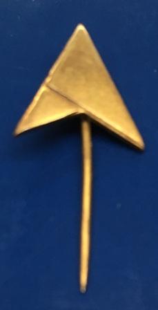 STICK PIN: "Gold Delta Logo"