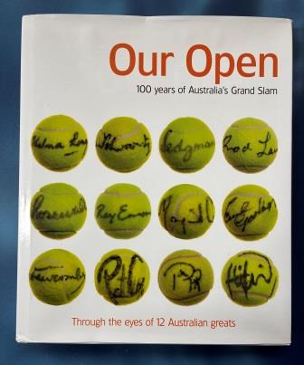 HARDCOVER BOOK: "Our Open - through the eyes of 12 Australian greats"" (image for) HARDCOVER BOOK: "Our Open - through the eyes of 12 Australian greats""