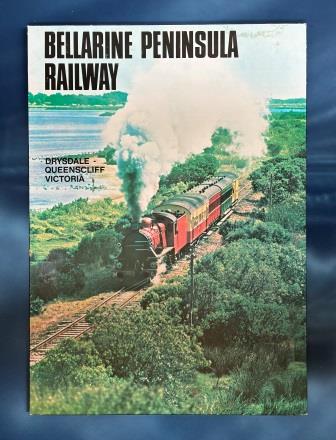 VINTAGE BLOCKMOUNTED POSTER: "Bellarine Peninsula Railway" (image for) VINTAGE BLOCKMOUNTED POSTER: "Bellarine Peninsula Railway"