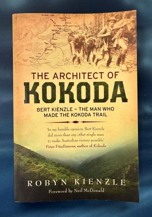 PAPERBACK NOVEL: "The Architect Of Kokoda - by Robyn Kienzle" (image for) PAPERBACK NOVEL: "The Architect Of Kokoda - by Robyn Kienzle"