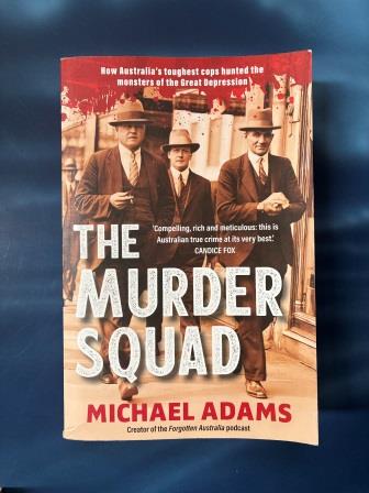 PAPERBACK NOVEL: "The Murder Squad by Michael Adams" (image for) PAPERBACK NOVEL: "The Murder Squad by Michael Adams"