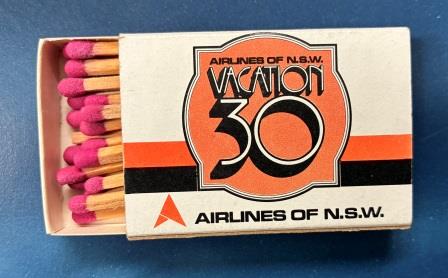 VINTAGE MATCHES: "Vacation 30" (image for) VINTAGE MATCHES: "Vacation 30"