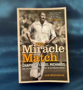 PAPERBACK NOVEL: "The Miracle Match - by Ian Brayshaw" (image for) PAPERBACK NOVEL: "The Miracle Match - by Ian Brayshaw"