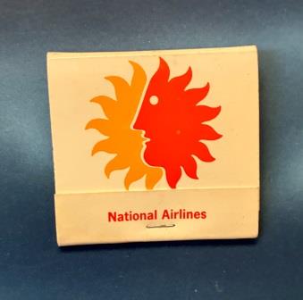 VINTAGE MATCHES BOOKLET: "National Airlines" (image for) VINTAGE MATCHES BOOKLET: "National Airlines"
