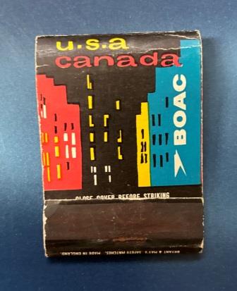 (image for) MATCHES BOOKLET: "BOAC