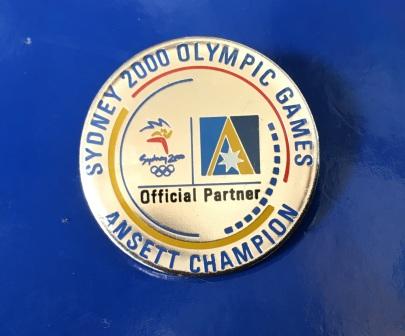 LAPEL BADGE: "Ansett Champion" (image for) LAPEL BADGE: "Ansett Champion"
